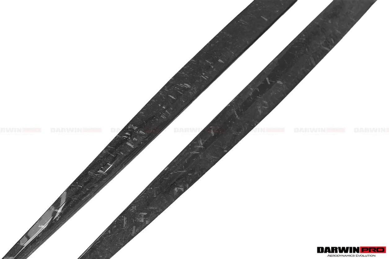 2014-2021 Mercedes Benz C217 S63/S65 AMG Coupe Carbon Fiber Side Skirts Extension