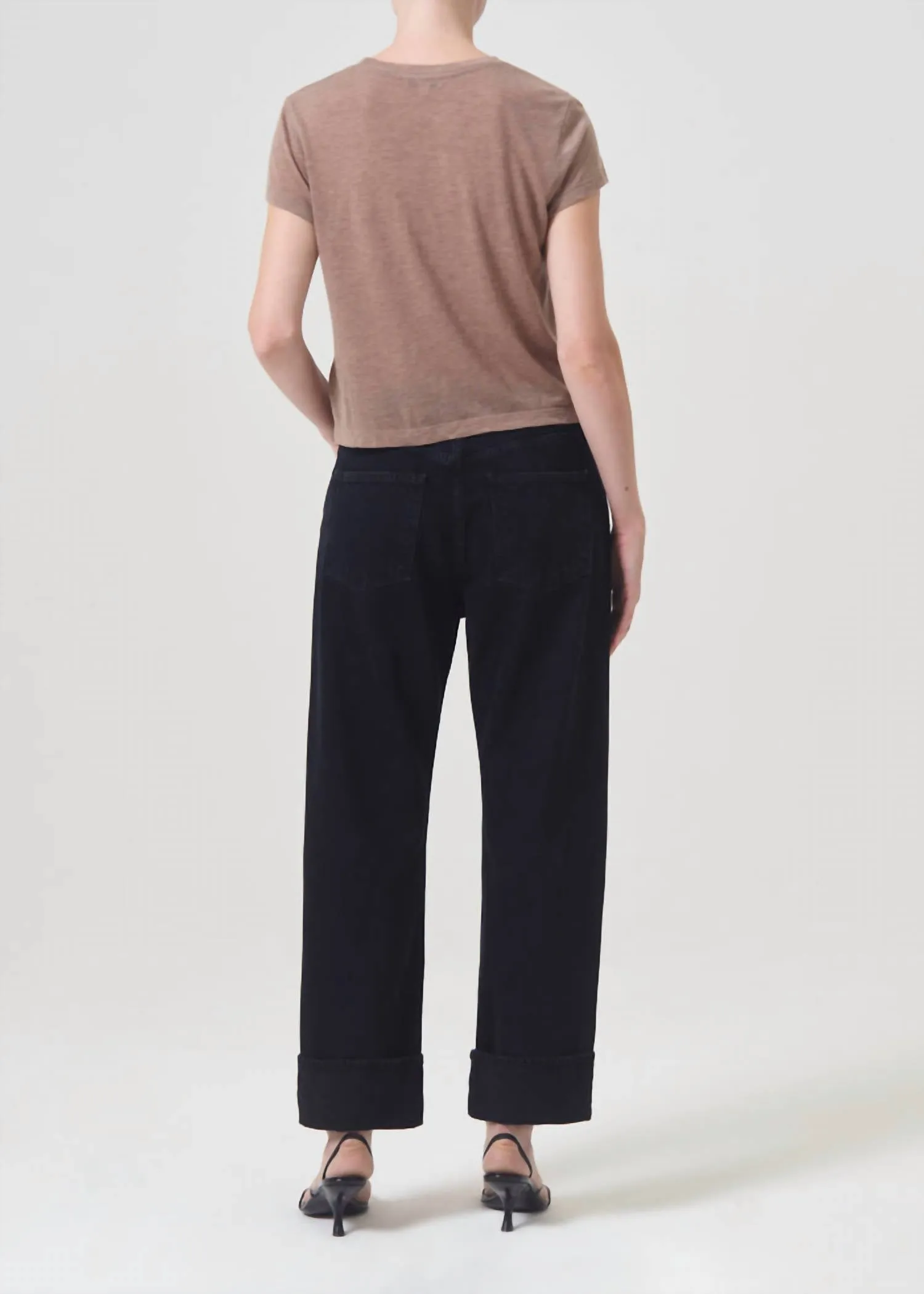 Agolde - Fran Low Slung Straight Jean