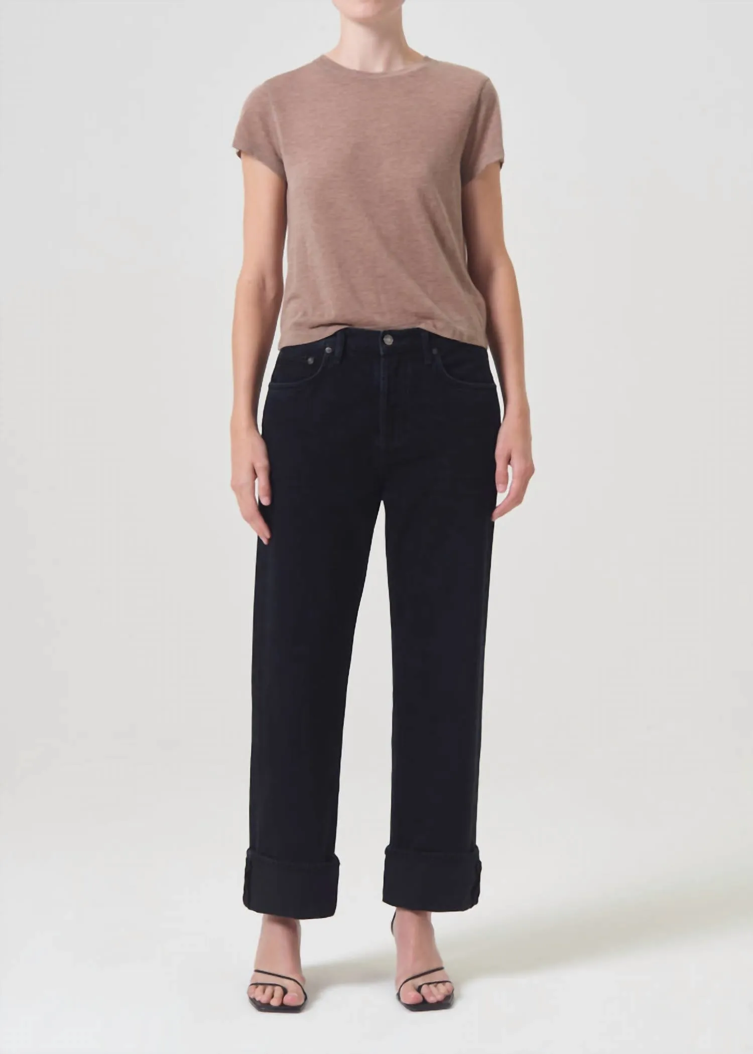 Agolde - Fran Low Slung Straight Jean