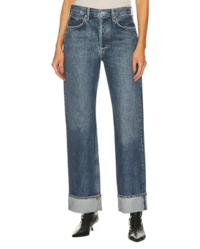 Agolde - Fran Low Slung Straight Jeans