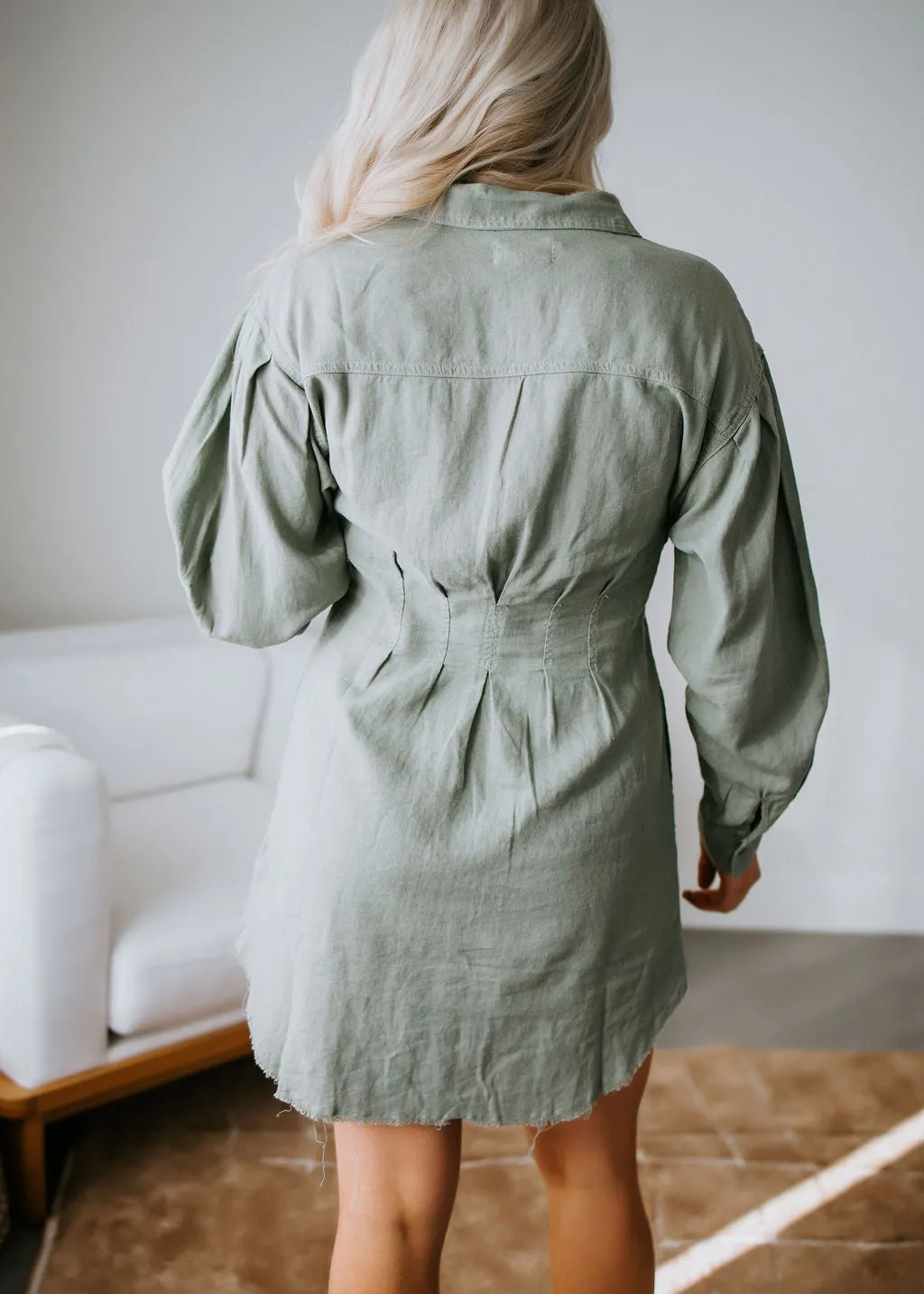 Annette Button Down Dress