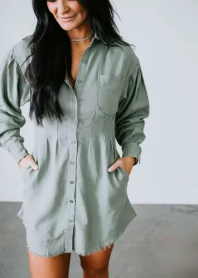 Annette Button Down Dress