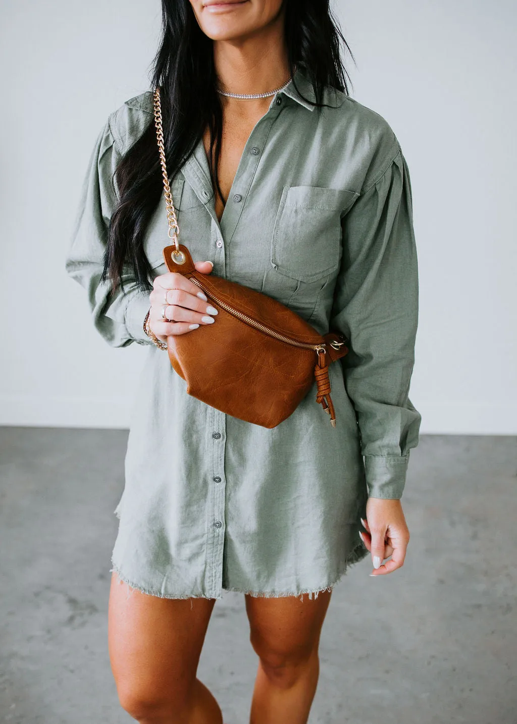 Annette Button Down Dress