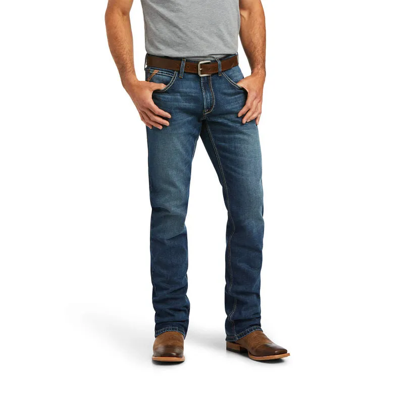 Ariat Mens M5 Straight Stretch Madera Stackable Straight Leg Jean