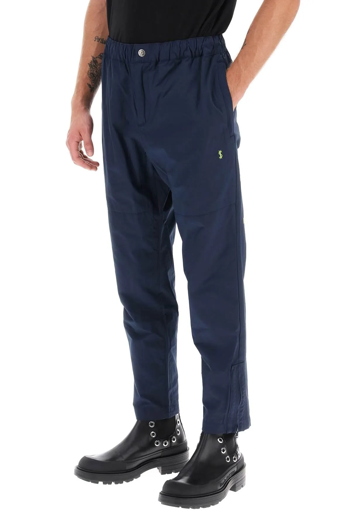 axiom' pants in technical cotton