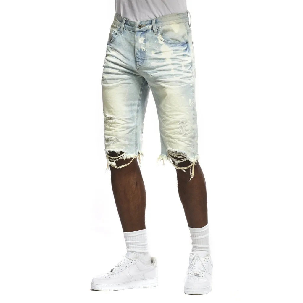 Basic Jean Shorts - Baltic Blue