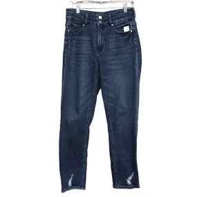 BLUE DENIM JEANS STRAIGHT by KANCAN Size:8