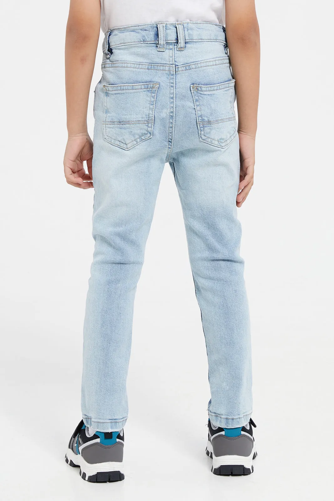 Boys Blue Ripped Jeans
