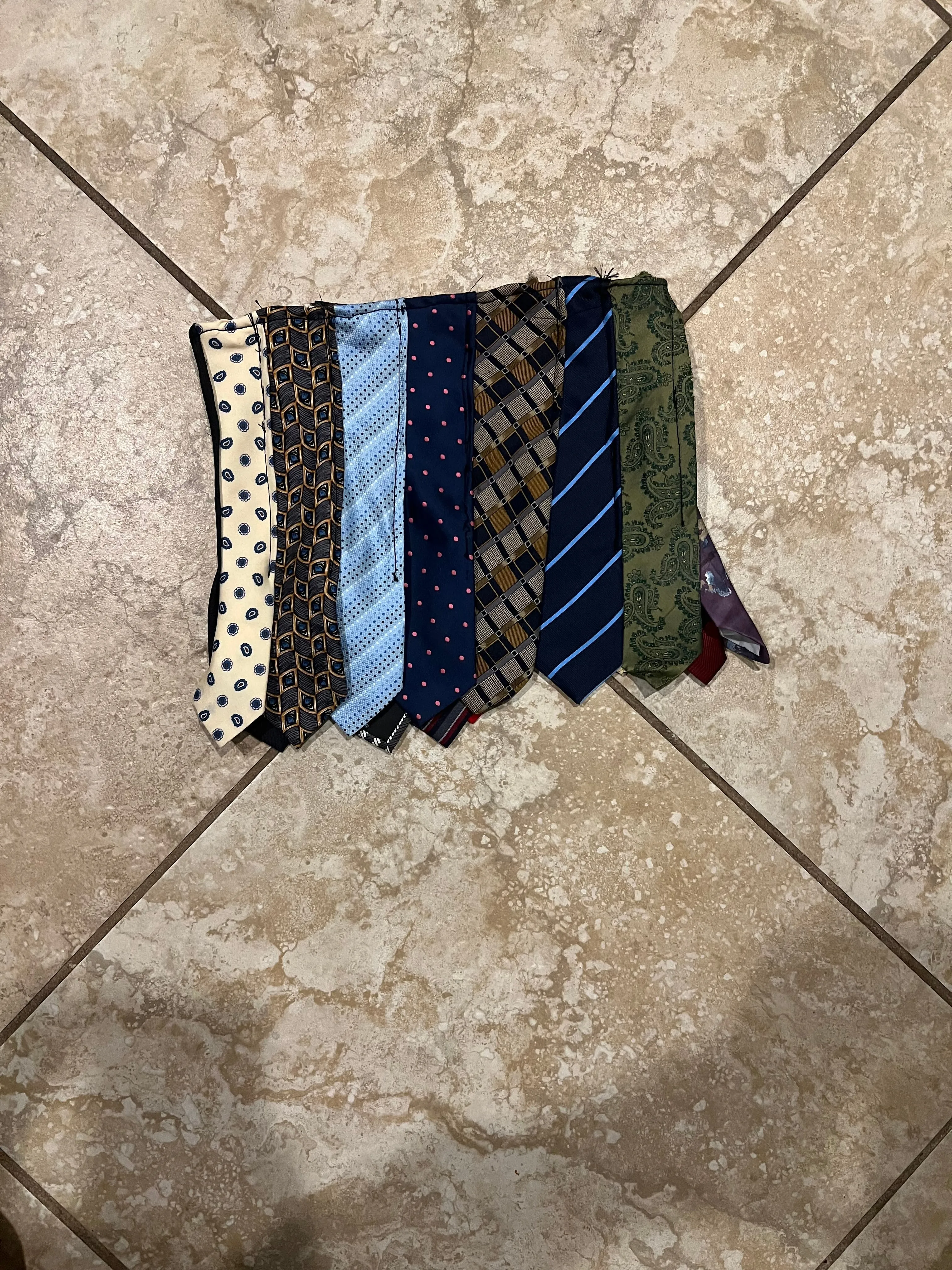 Custom made Tie Skirts