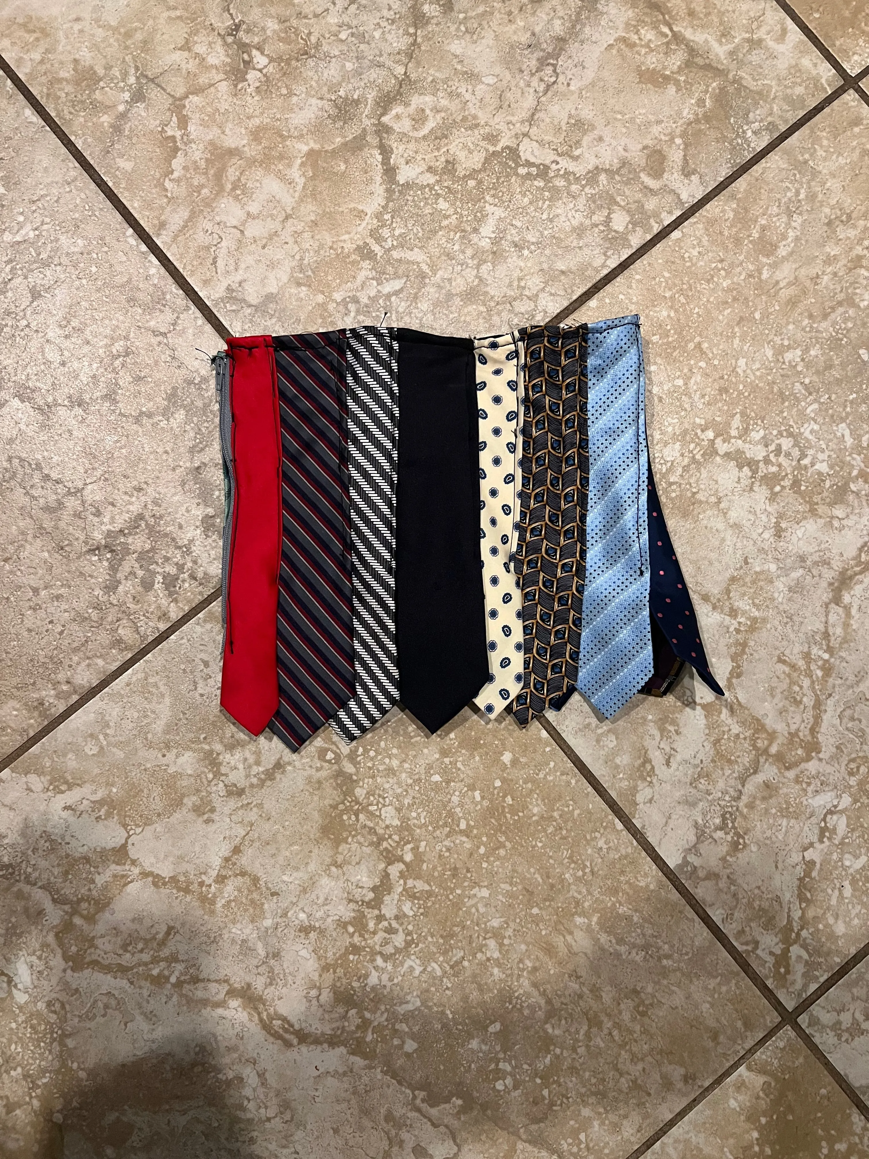 Custom made Tie Skirts