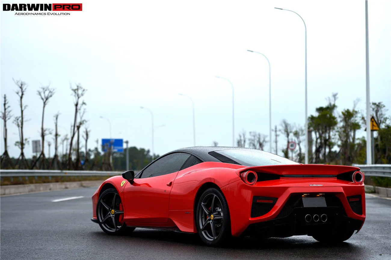 DarwinPRO 2010-2015 Ferrari 458 Coupe & Spider BKSS Style Side Skirts