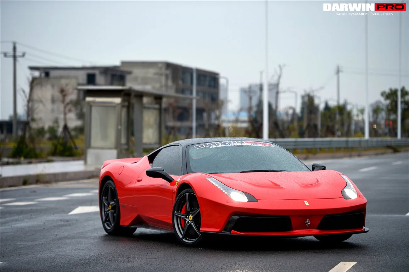 DarwinPRO 2010-2015 Ferrari 458 Coupe & Spider BKSS Style Side Skirts