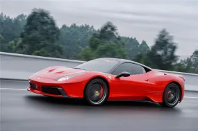 DarwinPRO 2010-2015 Ferrari 458 Coupe & Spider BKSS Style Side Skirts