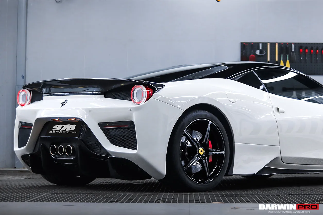 DarwinPRO 2010-2015 Ferrari 458 Coupe & Spider BKSS Style Side Skirts