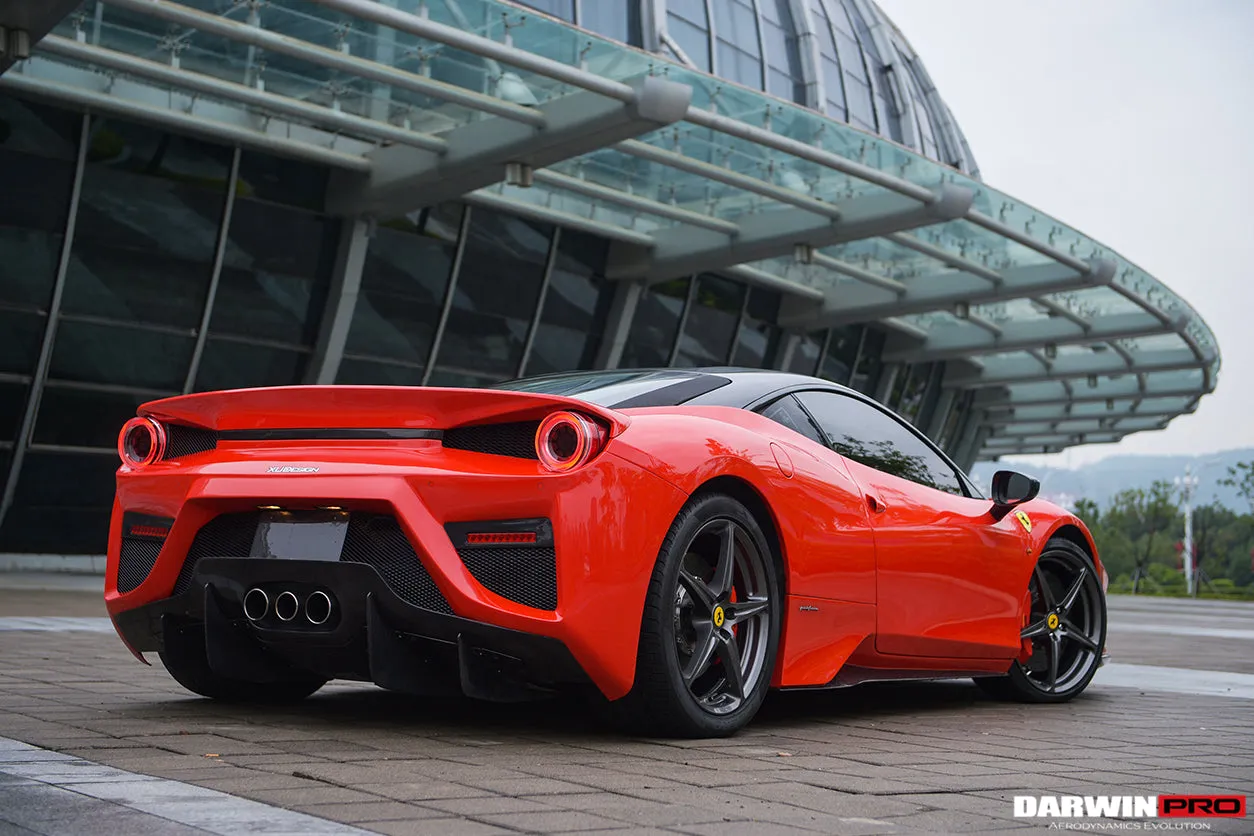 DarwinPRO 2010-2015 Ferrari 458 Coupe & Spider BKSS Style Side Skirts