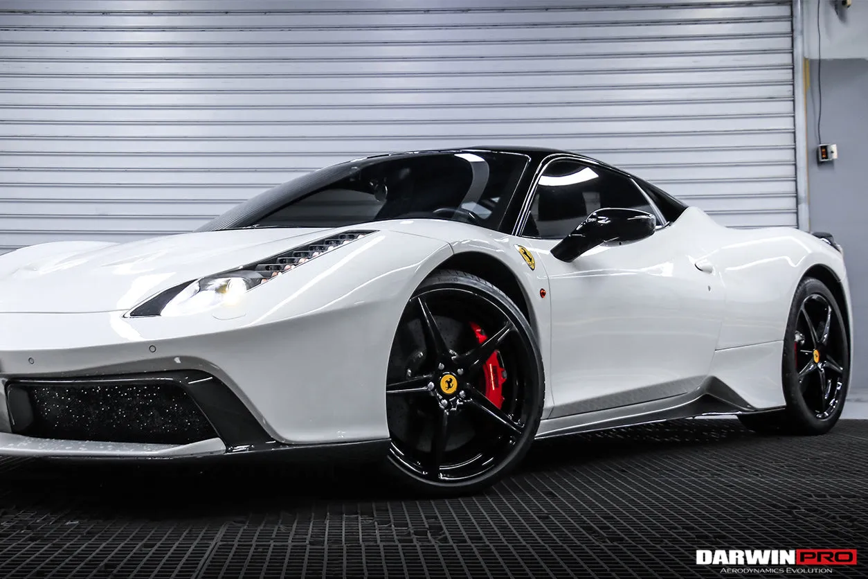 DarwinPRO 2010-2015 Ferrari 458 Coupe & Spider BKSS Style Side Skirts