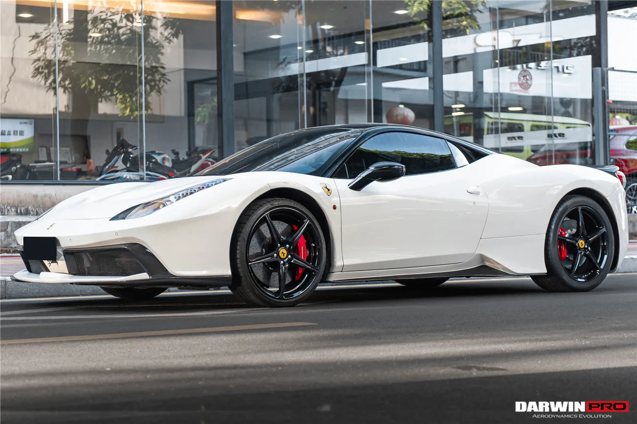 DarwinPRO 2010-2015 Ferrari 458 Coupe & Spider BKSS Style Side Skirts