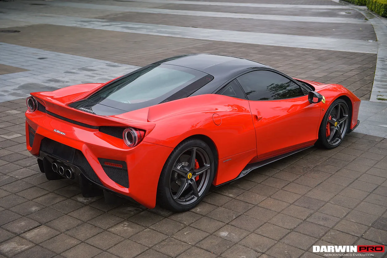 DarwinPRO 2010-2015 Ferrari 458 Coupe & Spider BKSS Style Side Skirts