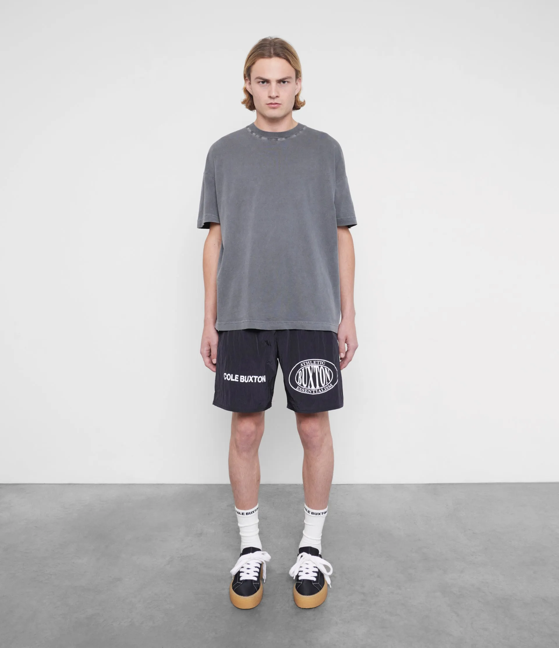 DOUBLE SPORTS LOGO TECH SHORTS