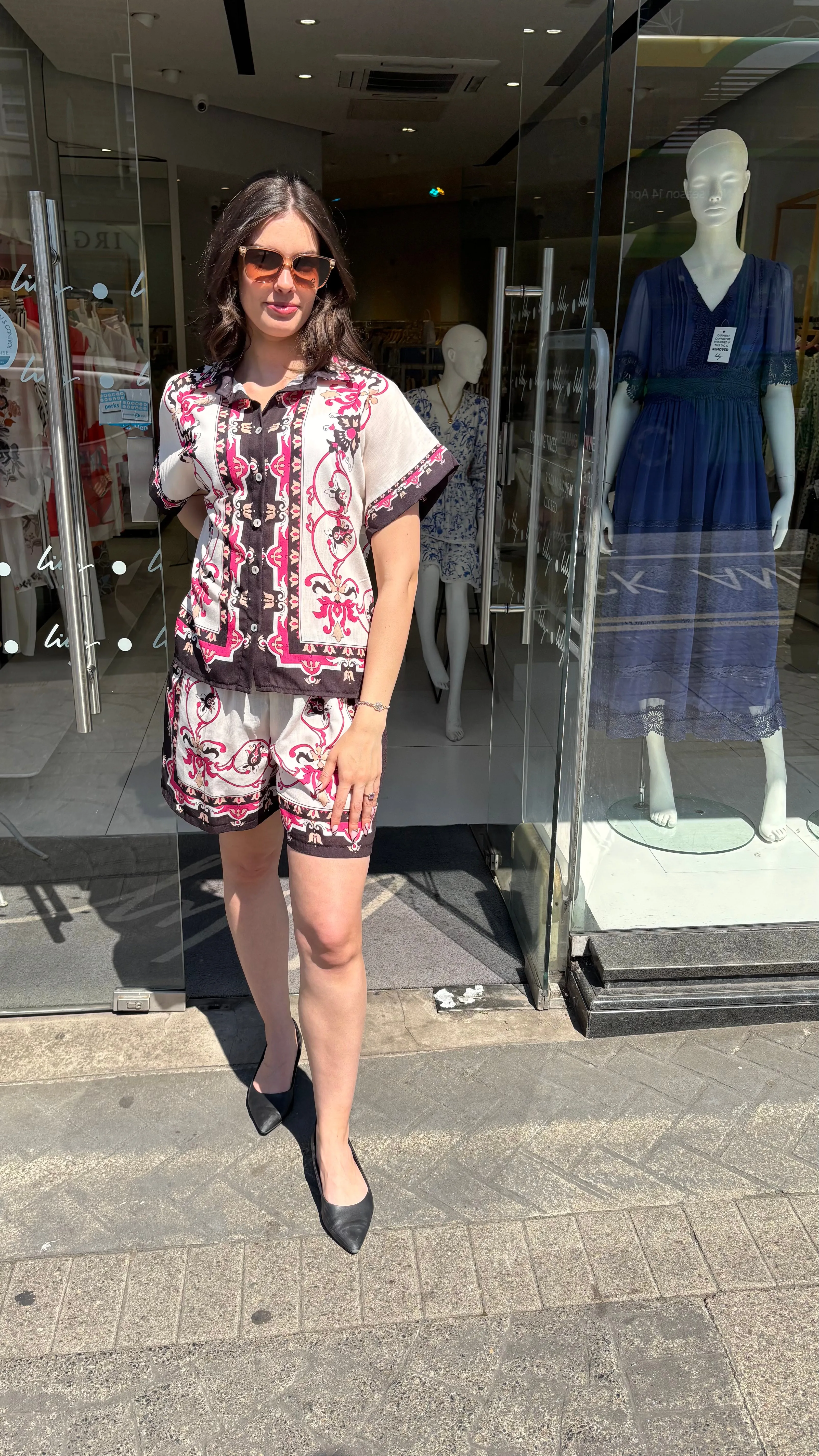 Floral Print Shorts