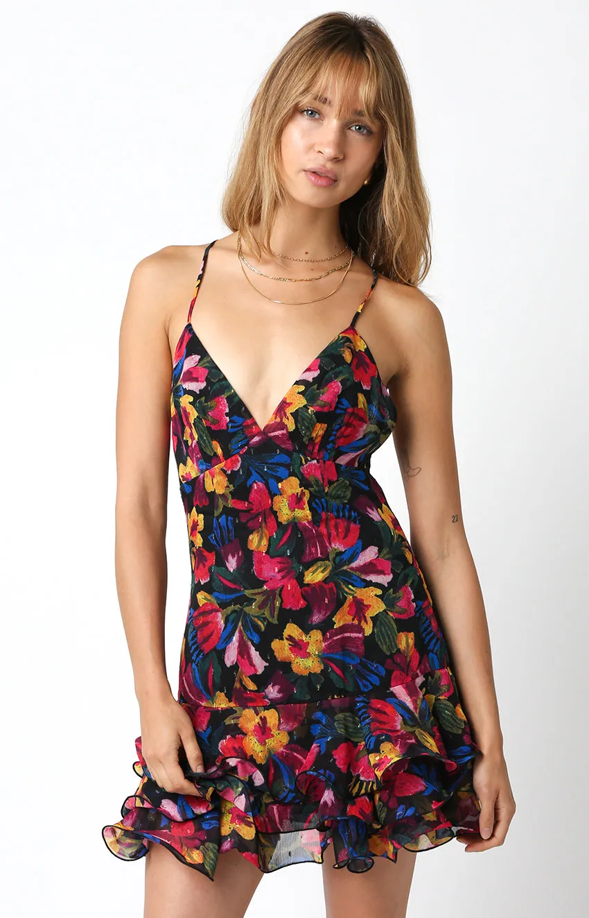 Florence Floral Mini Dress