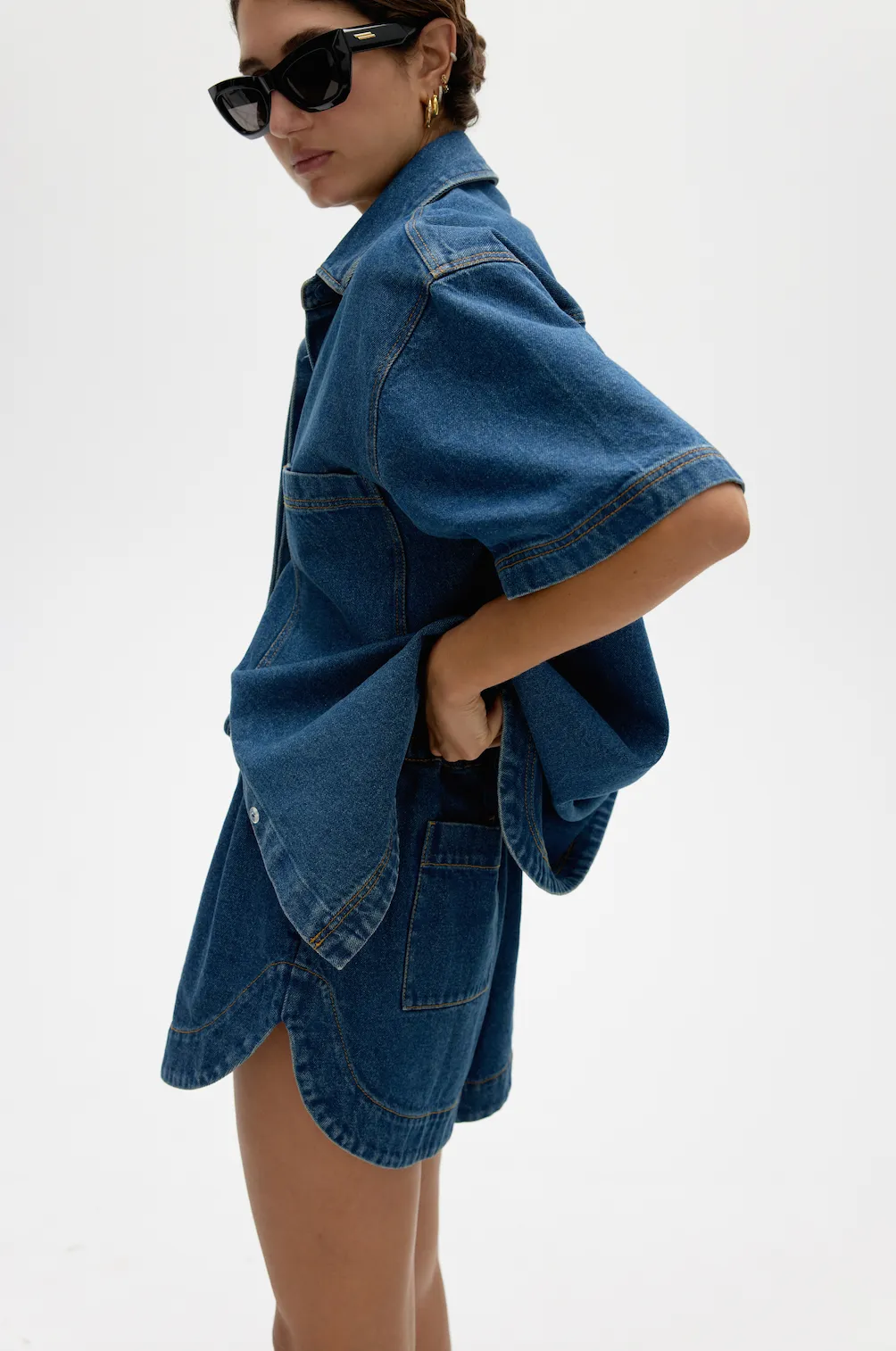 KINNEY Freya Short DARK DENIM