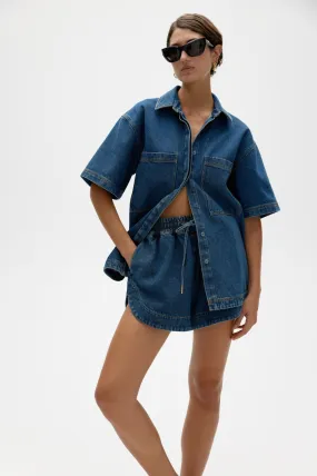 KINNEY Freya Short DARK DENIM