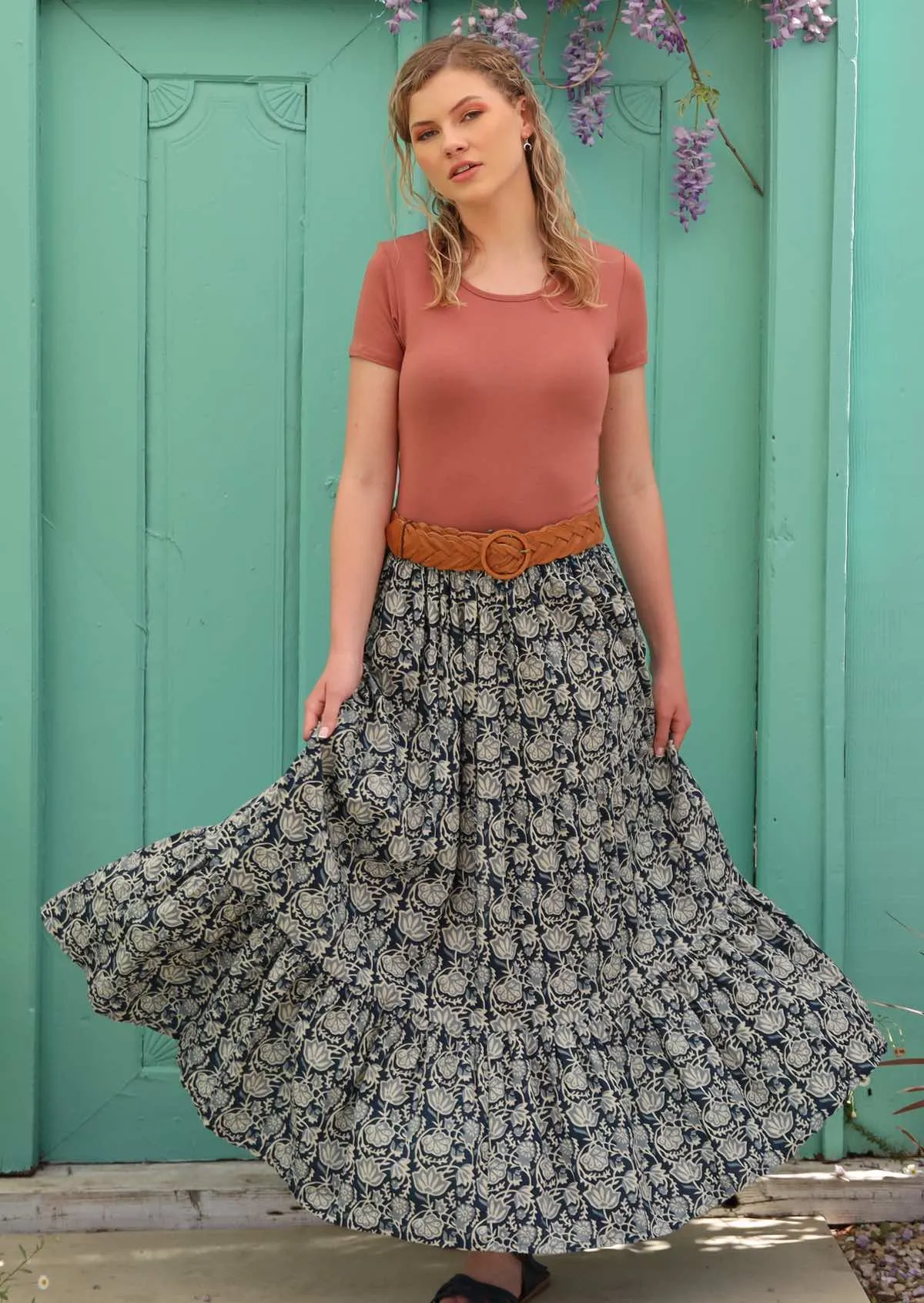 Maxi Skirt Indigo