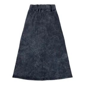 Mineral Wash Maxi Skirt