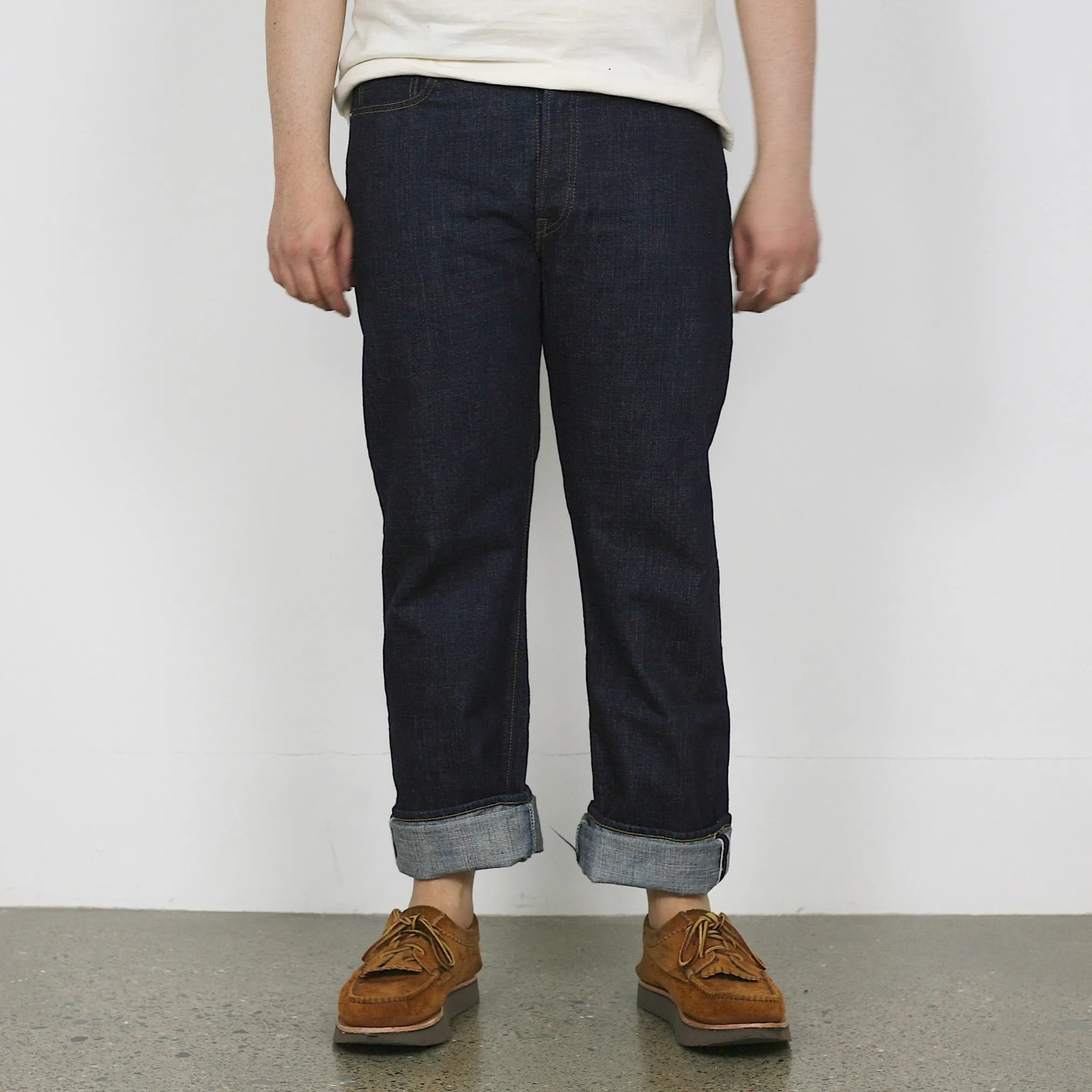 Narrow Straight Denim 14.5oz. Selvedge Slub Yarn - OW - 1108SLW