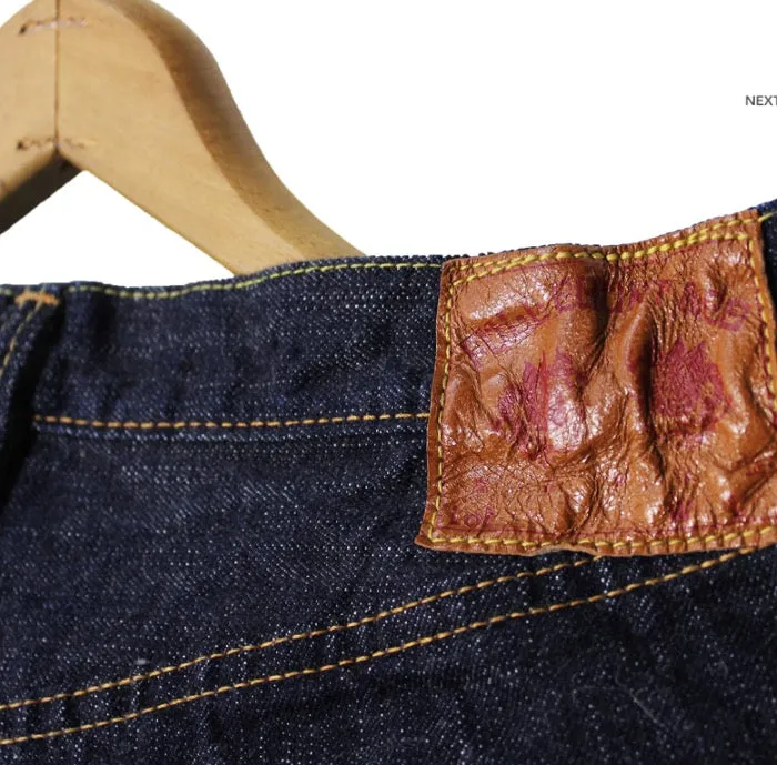Narrow Straight Denim 14.5oz. Selvedge Slub Yarn - OW - 1108SLW