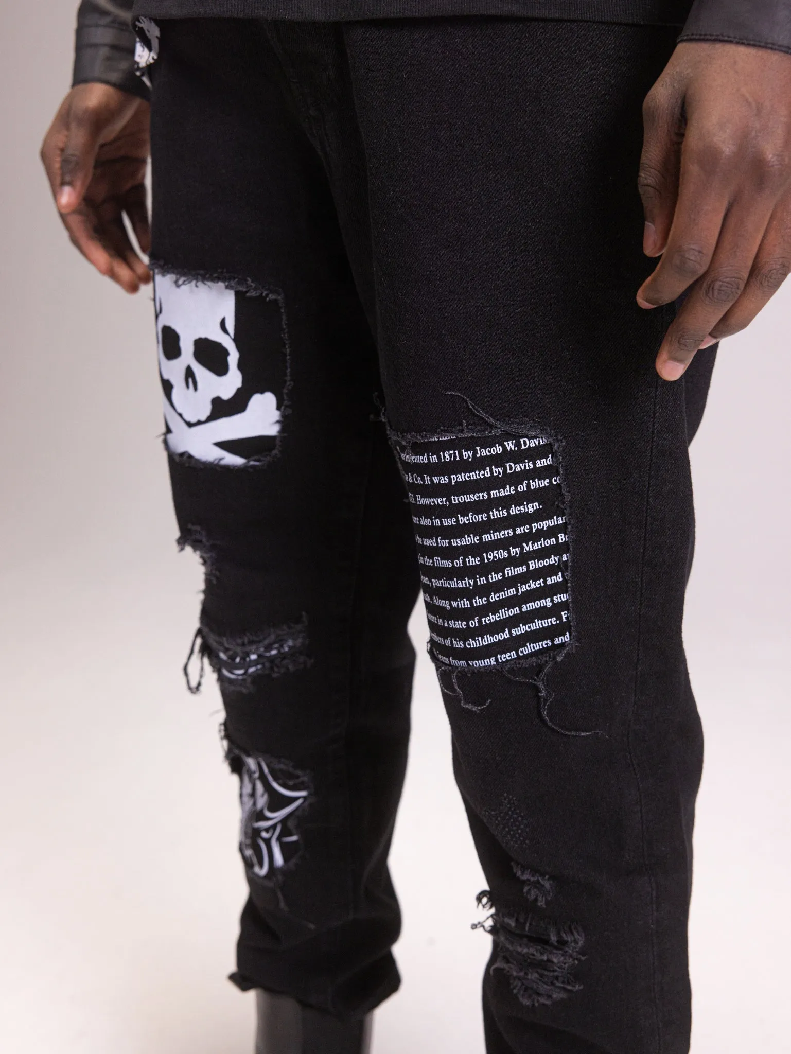 Pirate Relaxed Fit Printed Jeans