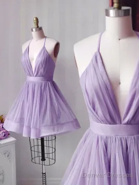Purple Formal Graduation Evening Dresses Homecoming Dresses