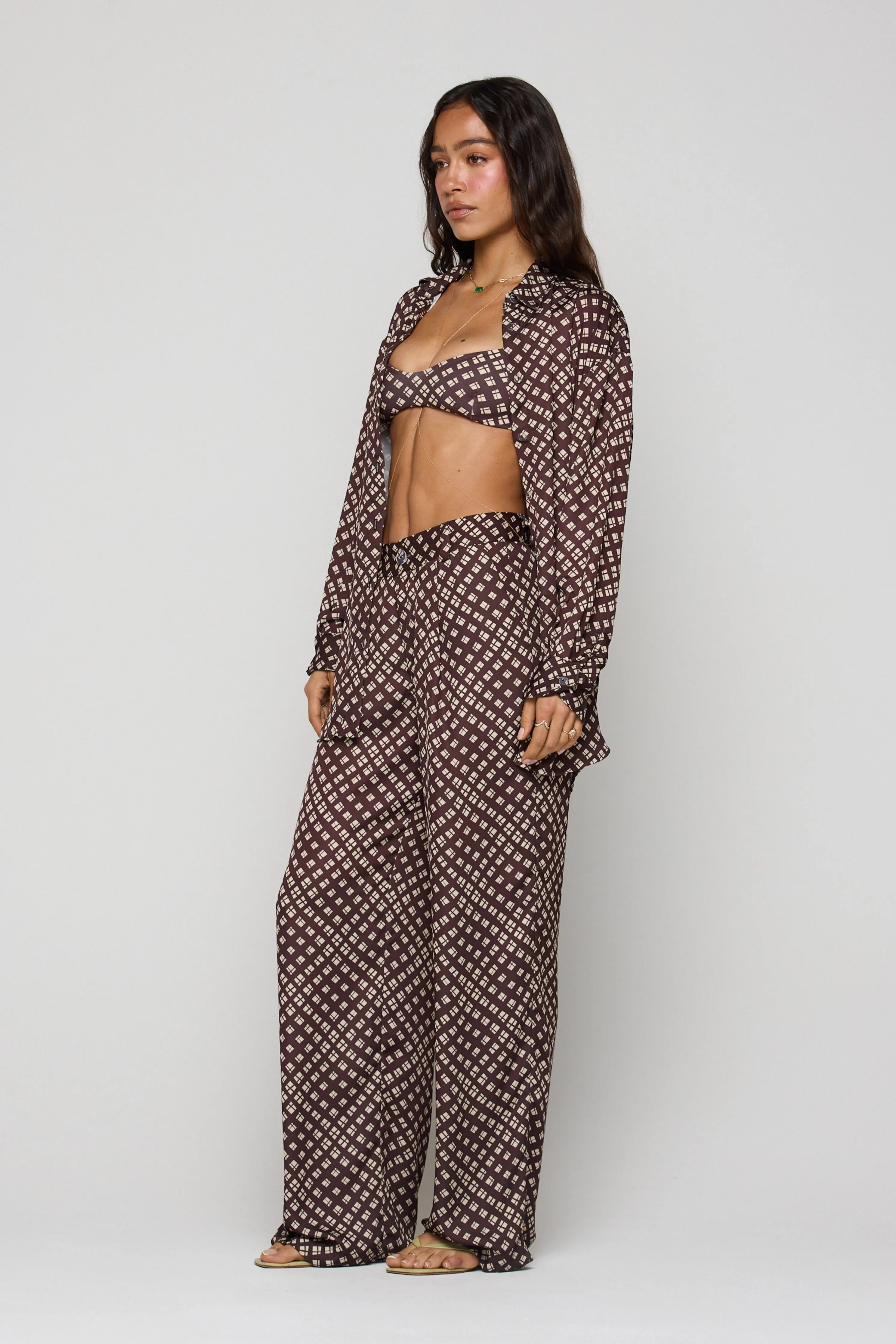 Sasha Trouser in Mocha
