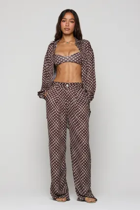 Sasha Trouser in Mocha