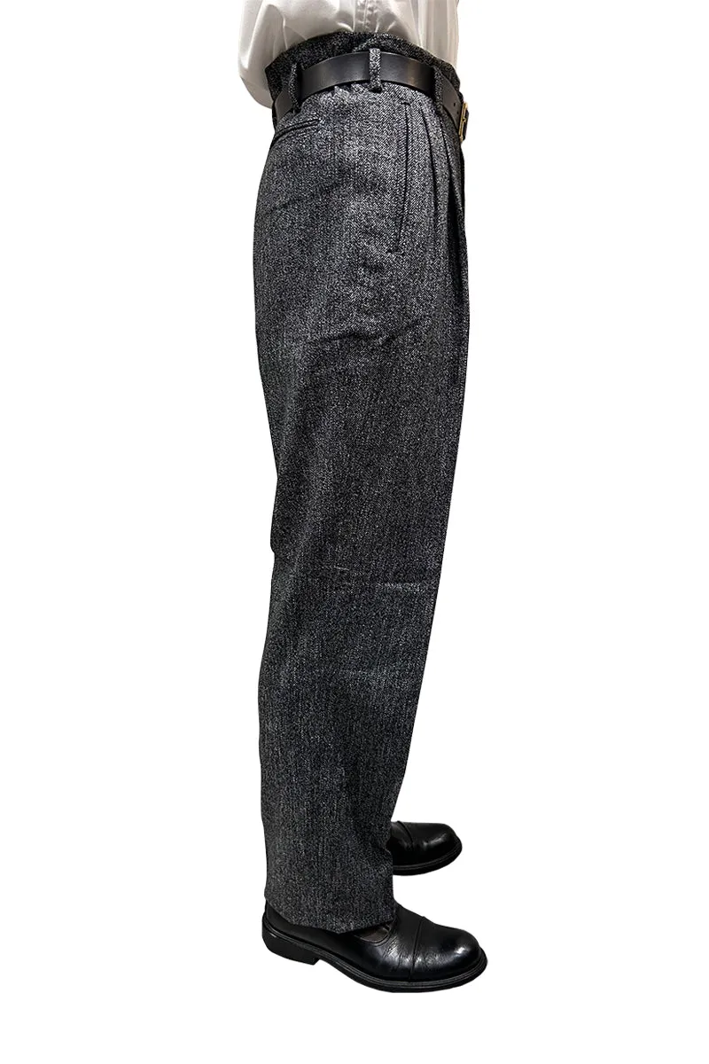 Silk Blend Two Tack Trousers
