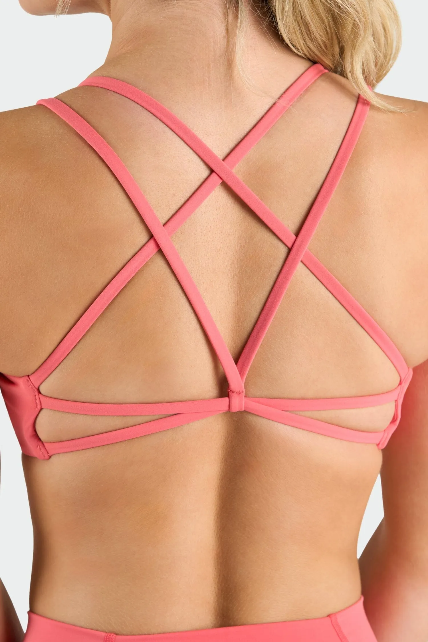 Tempo Strappy Back Sports Bra