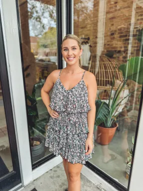 Tiered in floral dress
