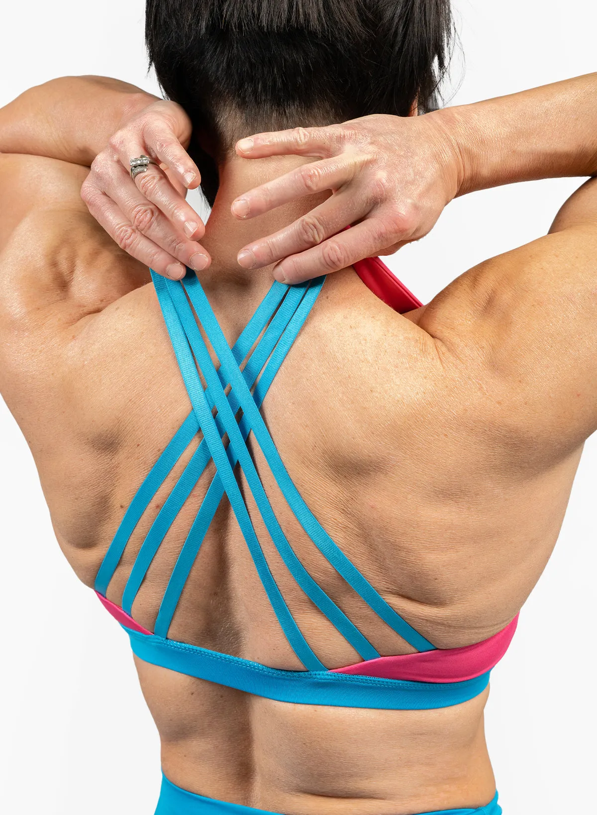 VIVID SPORTS BRA - FUCHSIA