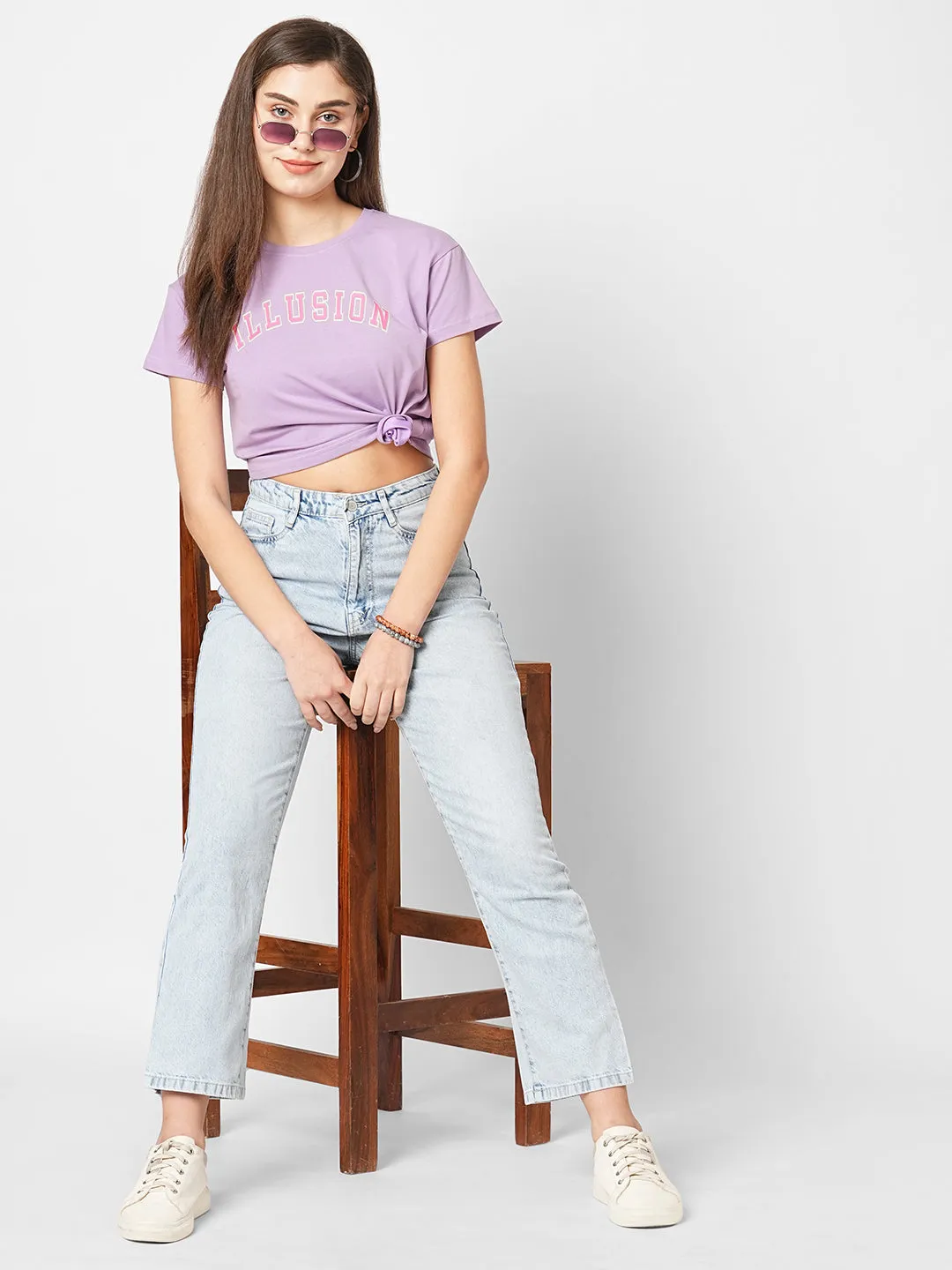 Women High-Rise Slim Straight Fit Jeans